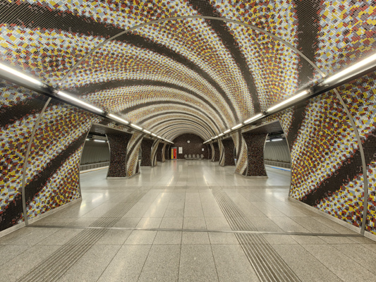 Budapest, M4 metró, Szent Gellért tér - Műegyetem, bélyegkép