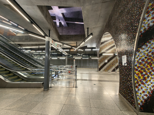 Budapest, M4 metró, Szent Gellért tér - Műegyetem, bélyegkép