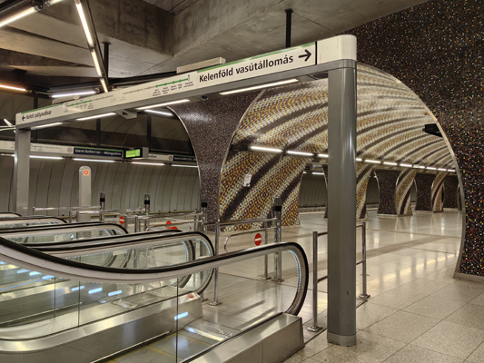 Budapest, M4 metró, Szent Gellért tér - Műegyetem, bélyegkép