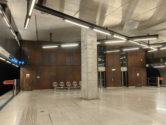 Budapest, M4 metró, Szent Gellért tér - Műegyetem, bélyegkép