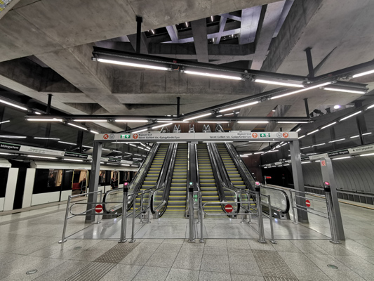 Budapest, M4 metró, Szent Gellért tér - Műegyetem, bélyegkép