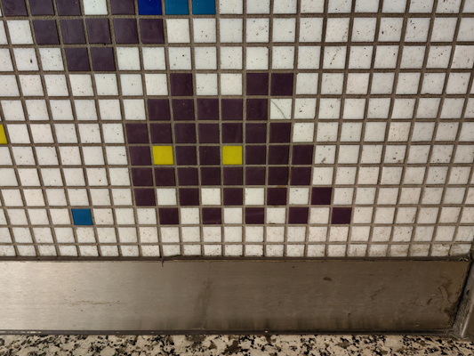 Budapest, M4 metró, Kálvin tér, bélyegkép