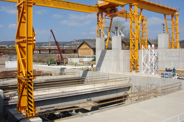 Budapest, M4 metró, fúrópajzsindító műtárgy, bélyegkép