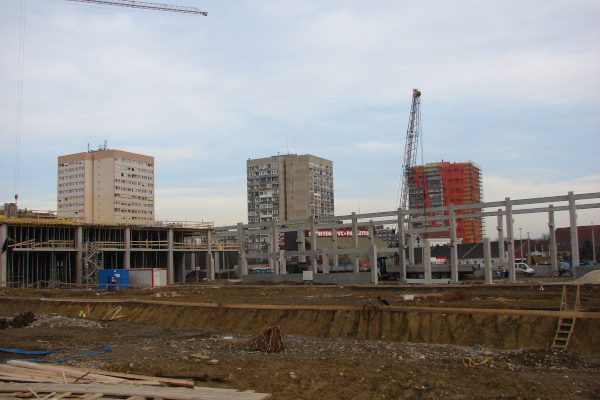 Budapest, M4 metró, járműtelep, bélyegkép