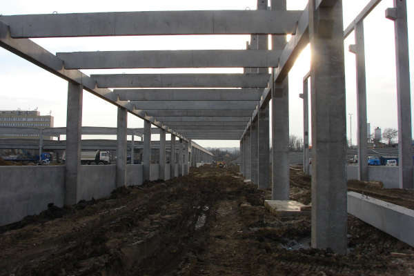 Budapest, M4 metró, járműtelep, bélyegkép