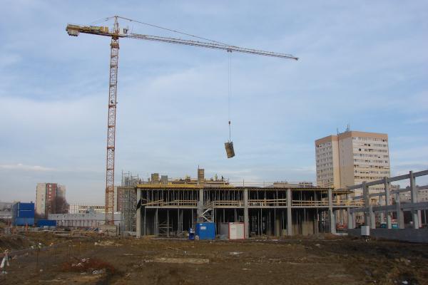 Budapest, M4 metró, járműtelep, bélyegkép