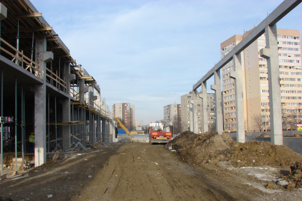 Budapest, M4 metró, járműtelep, bélyegkép