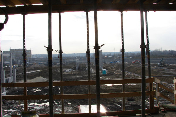 Budapest, M4 metró, járműtelep, bélyegkép