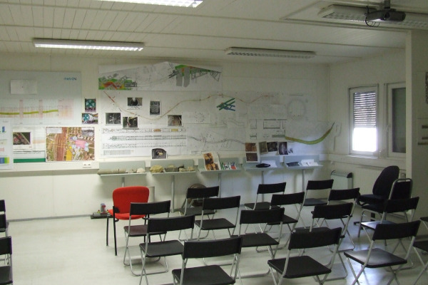 Budapest, M4 metró, látogatóközpont, bélyegkép