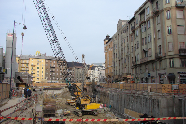 Budapest, M4 metró, Móricz Zsigmond körtér, bélyegkép