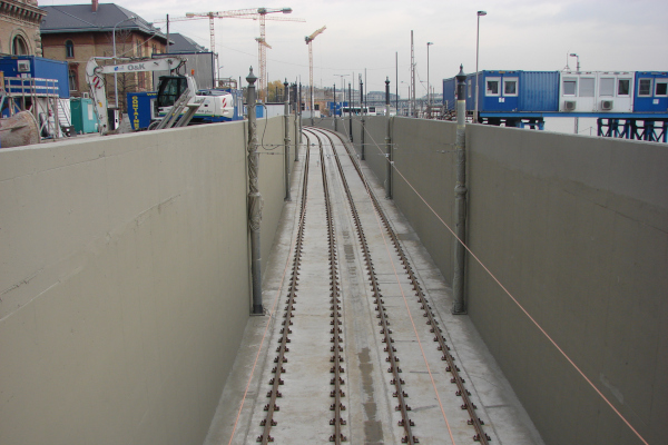 Budapest, M4 metró, Fővám tér, bélyegkép