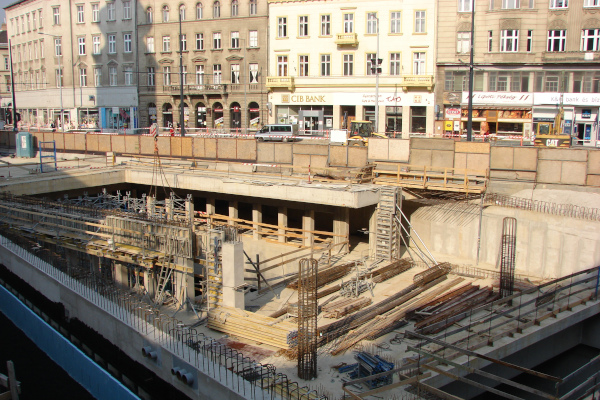 Budapest, M4 metró, Kálvin tér, bélyegkép