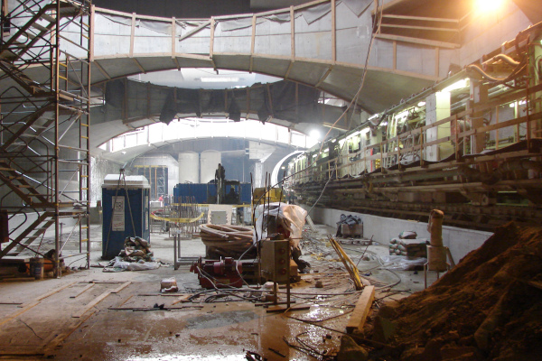 Budapest, M4 metró, Kálvin tér, bélyegkép