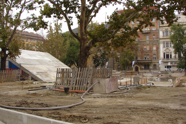 Budapest, M4 metró, Rákóczi tér, bélyegkép