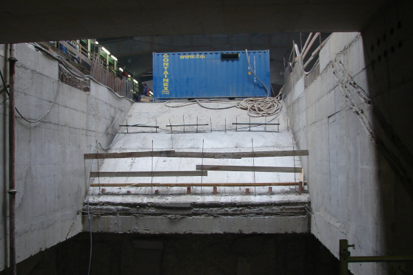 Budapest, M4 metró, Kálvin tér, M3-M4 metró, átszállás, bélyegkép