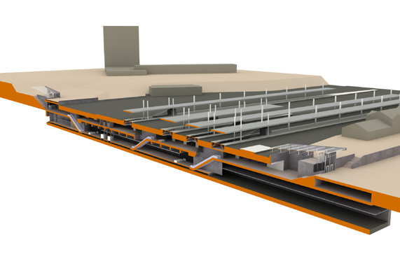 Budapest, M4 metró, Kelenföld vasútállomás, Palatium Stúdió látványterv, bélyegkép