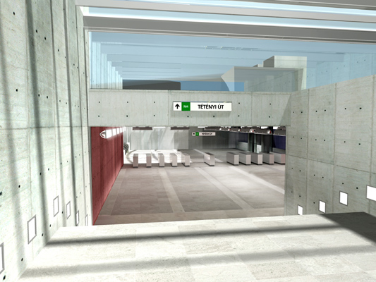 Budapest, M4 metró, Bikás park, Palatium Stúdió látványterv, bélyegkép