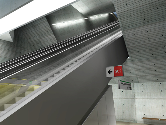 Budapest, M4 metró, Móricz Zsigmond körtér, Palatium Stúdió látványterv, bélyegkép