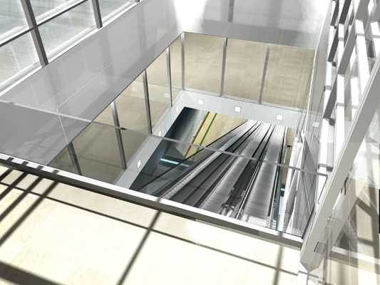 Budapest, M4 metró, Móricz Zsigmond körtér, Palatium Stúdió látványterv, bélyegkép