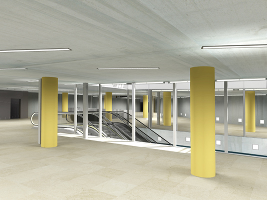 Budapest, M4 metró, Móricz Zsigmond körtér, Palatium Stúdió látványterv, bélyegkép