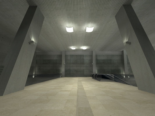 Budapest, M4 metró, Keleti pályaudvar, Palatium Stúdió látványterv, bélyegkép