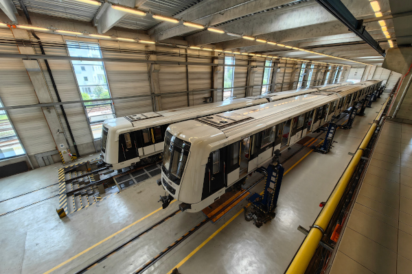 Budapest, Alstom METROPOLIS AM4-M4 jármű, bélyegkép