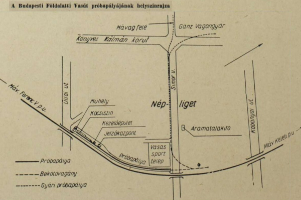 Budapest, Ganz P, prototípus metró jármű, bélyegkép