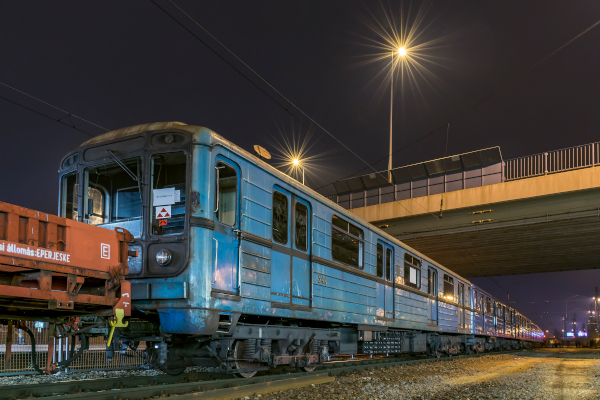 Budapest, Metrowagonmash 81-717 jármű, bélyegkép