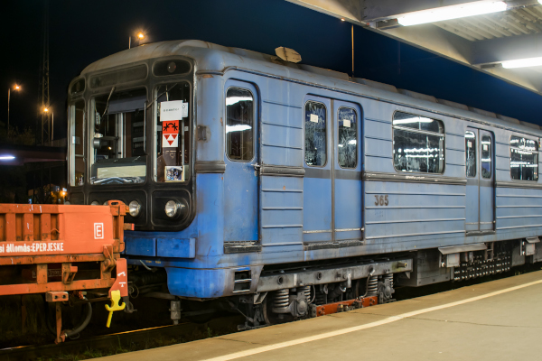 Budapest, Metrowagonmash 81-717m jármű, bélyegkép