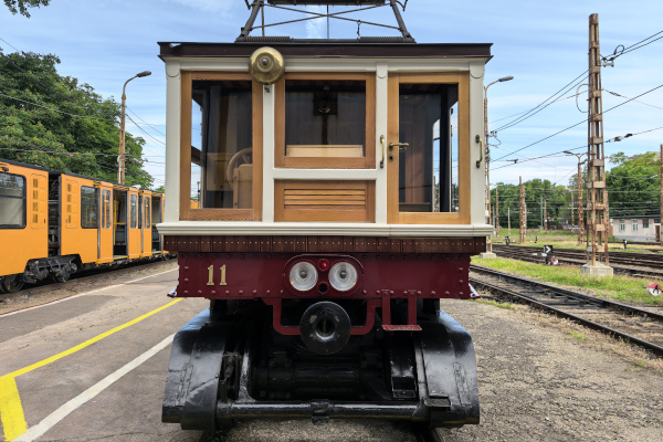 Budapest, MFAV, Schlick járművek, bélyegkép