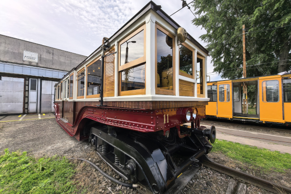Budapest, MFAV, Schlick járművek, bélyegkép