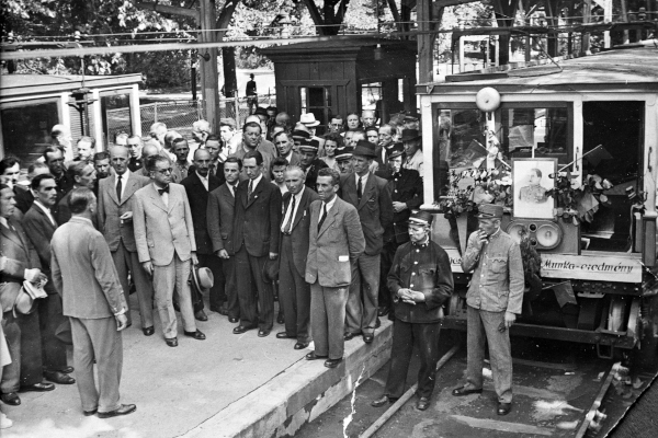 Budapest, MFAV, Schlick járművek, bélyegkép