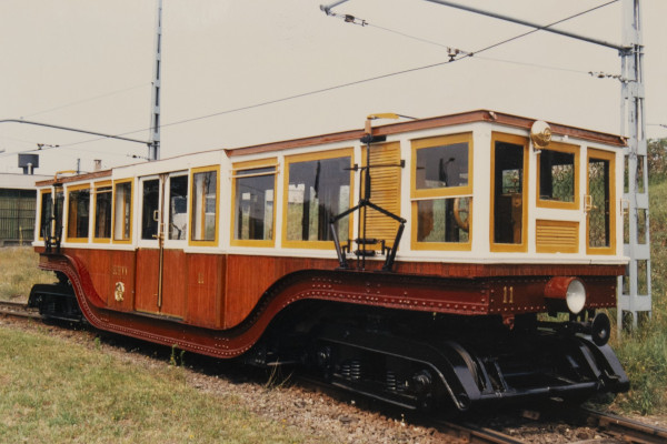 Budapest, MFAV, Schlick járművek, bélyegkép